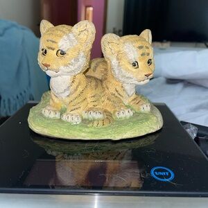Vintage Endangered Young’uns “Timid Tigers” Figurine By Morehead, Inc.